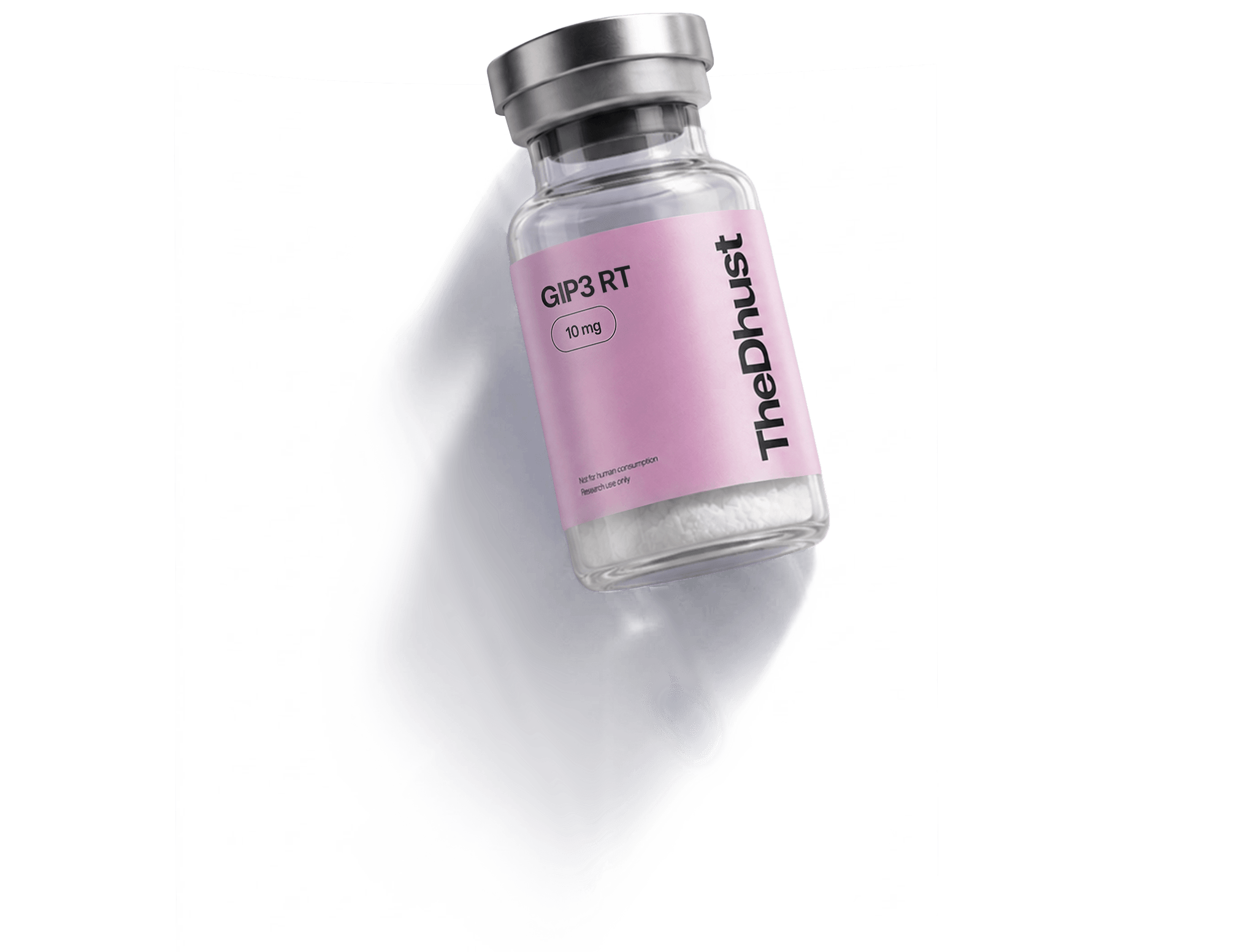 TheDhust GIP3 RT research peptide vial